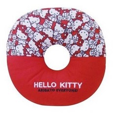 Hello Kitty 40週年系列 圓形車用護頸枕, 1個