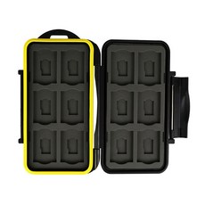 【JJC】記憶卡收納盒 SD / Micro SD 最多24張 防水防撞, 1個