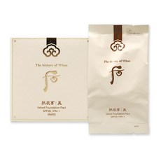 더후 공진향 미 벨벳 파운데이션 팩트 리필 10g, 21호, 1개