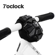 MEROCA 七點 7 o'clock 滑步車專用 防撞護胸 龍頭保護套, 1個, 七點-全黑