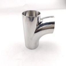 파이프 OD 버트 용접 R자형 엘보 SUS 304 스테인리스 위생 피팅 스플리터 홈브루 맥주 와인 19mm, 08 19mm x 1.5mm, 1개