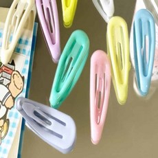 강아지핀 애견핀 머리핀, 1개, 노랑