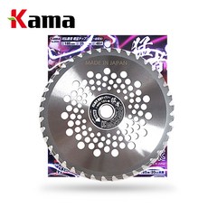 Kama 카마 일제 원형날 예초기 풀베기날 NO.2024 185mm 사선형 40P
