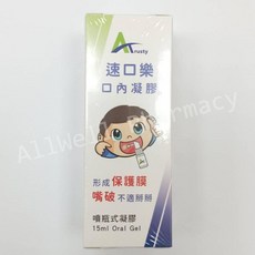 【速口樂】口內凝膠 噴瓶式凝膠 15ml 噴劑, 1個