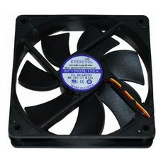에버쿨) EL12025L12EA-3P/(120mm/25T/유체/3P)/팬쿨러 1(개) 4582 PC, 모델명, 1개