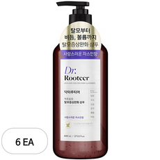 닥터루티어 맥주효모 탈모증상완화 샴푸 자스민향, 800ml, 6개