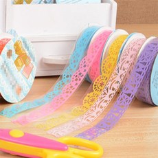 라포픽 레이스 테이프 1P 공업용테이프, 검정색