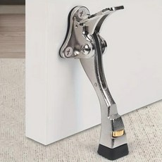 COVERONE 페달식 발조작 말발굽 문고정 도어스토퍼, 1개