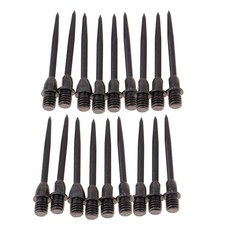 shangren 18 망치 머리 해로우 다트 팁 포인트 스템 블랙 내구성 세트, 30mm, 스틸, 1개