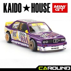KaidoHouse x 미니지티 KHMG 194 1:64 BMW M3 Kaido KW V1 퍼플, 1개
