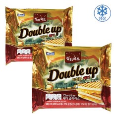 상하치즈 더블업 체다 슬라이스, 240g, 2개