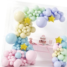 풍선 리본 이벤트 파티용품 풍선리본 파티풍선 이벤트풍선 풍선장식 풍선세트 생일 해피데코, 본상품