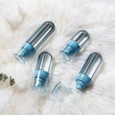 여행용 휴대용 나노 스프레이병 미스트 향수 알코올 소독 소분, 블루 30ML 1개 세트, 단일 모델