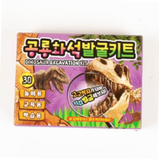 공룡화석발굴키트 (4개세트), 본상품