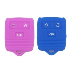 포드 E150 E250 E350 F150 F250 F250 F350 F350 엣지 이스케이프 익스페디션 익스플로러 포커스 퓨전 링컨 MKX MKZ 머큐리용 2피스 3버튼 소프, 블루&퍼플