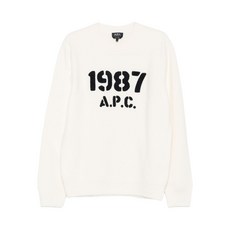 A.P.C. 크루넥 긴소매 스웨터