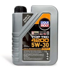 Liqui Moly Top Tec 4200 全合成機油 1L 德國製, 5w30, 1個