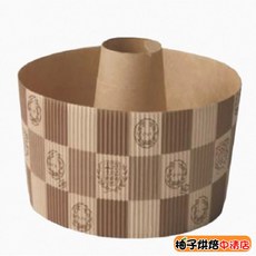 (柚子烘焙食品)瓦楞卷芯蛋糕杯165-皇家 紅磚 25個/支 中空 杯子蛋糕 蛋糕杯 蛋糕紙杯 戚風蛋糕 耐熱 蛋糕紙模, 1個