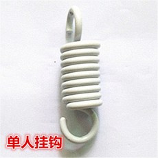 [XiangBaiLing해외구매대행] 해먹 부속품, 화이트 스프링 싱글 (범용)