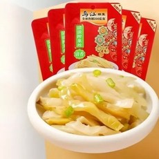 우장 짜차이 80g 10봉 20봉 중국 밑반찬 짠지 김치 JIKTEM 6C1401, 80g x10봉지