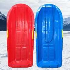 눈썰매 플라스틱 썰매 국산 2컬러 휴대용 손잡이, 블루썰매