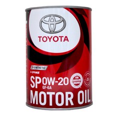 TOYOTA 豐田 SP 0W-20 GF-6A 全合成機油, 1個