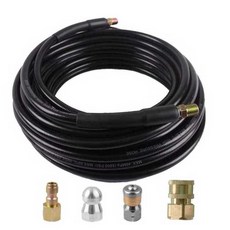 고압분사기 배관 하수구 뚫기 파이프 크리닝호스 세차 하수도 헤드 청소 세차건, 상세페이지 참고