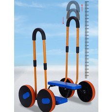 스텝퍼자전거 서서타는 4바퀴 스텝 트위스트 업그레이드, 1개, 1cm, 업그레이드 핑크 페달 저소음 바퀴