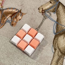 9키 기계식 키보드 축 테스터 버튼 키캡 키체인 손가락, A6