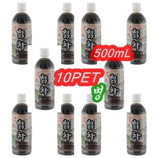 청솔 칡차 (칡즙) Pet병 500ml, 10개, 1