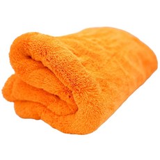 THOR GOAT 1800 건조 타월 (오렌지) - 프리미엄 한국 극세사 자동차 울트라 플러시 트위스트 루프 디자인 뛰어난 흡수성 보풀 없음 71.1 x 71.1cm(28, 주황색