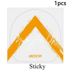 로키 탁구 라켓 보호 필름 량징쿤 접착/비접착 프리컷 항산화 배트 고무 액세서리, 04 1pcs Sticky B, 1개