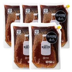 5분마켓 아워홈 오리엔탈소스 양배추샐러드소스 2KG, 5개