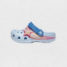 매장 크록스 CROCS 클래식 스타 라이트 클로그 유아 - BLUE FROST CRS211625 ACMA 1458568