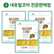 네츄럴코어 올리고칩, 단호박, 250g, 3개