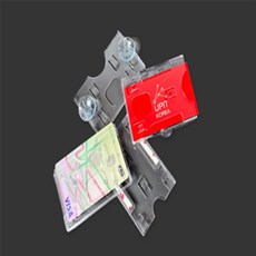 모든리빙 주차증 면허증 케이스 운전면허증케이스, (세로)