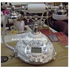 三角鑲鑽仿古電話 質優 古典裝飾電話 復古電話