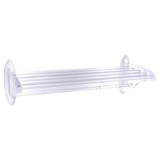 台灣製造 水晶毛巾架, 白色, 1個