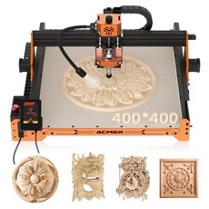 ACMER CNC 120W 완제품 레이저조각기 마킹기 커팅기 터치스크린 포함, 1개