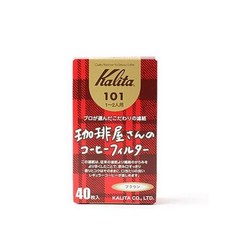 칼리타 침엽수펄프 박스필터, 40개입, 3개