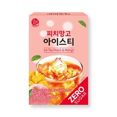 우리차 피치망고 아이스티 분말, 5g, 20개입, 1개
