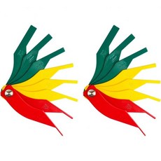 브레이크 라이닝 두께 게이지 자동차용 패드 측정 자 도구 디스크 및 드럼 필러 색상 코드화된 ，SAE 메트릭 ， 내구성 강철 로터 게이지..., 2 PCS, 2PCS