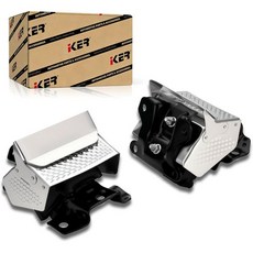 2개 엔진 모터 마운트 키트 열 차폐 포함 오른쪽 왼쪽 트랜스미션 GMC 시에라 유콘 쉐보레 타호 실버라도 서브urban 캐딜락 에스컬레이드 20072014 교체 1585494