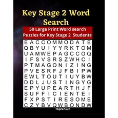 Key Stage 2 Word Search: Stage 2 Key Word Search Puzzles Word Search for Kids Ages 6-8: 50 Word Sea... Paperback, Independently Published, English, 9798708039941