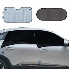 햇빛가리개 차박 모기방충망 6종 세트 차박용품, RV SUV용, RV SUV용