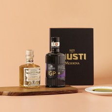 주세페주스티 화이트 큐빅 발사믹식초+콘제디 IGP 올리브오일 500ml세트, 1세트, 750ml