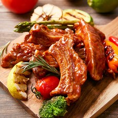 자연과농부 바베큐폭립 450g, 1개