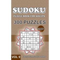 Sudoku Puzzle Book for Adults: Collection of 300 Puzzles with Solutions Included - Easy Intermediat... Paperback, Independently Published, English, 9798707756801