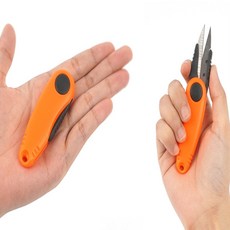 럭키땡큐 레저 야외 휴대용 접이식 소형 쪽가위 등산