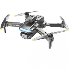 TOP Pro Max 遙控無人機 8K超高清三鏡頭 光流定位 540°激光避障 六軸陀螺儀, 碳纖維、光流定位+絢麗燈光、三電版, 1個